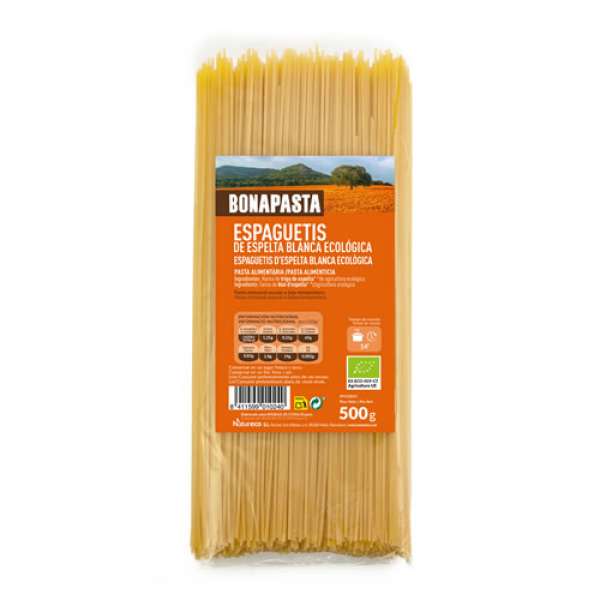 Esparguete Branco Espelta Bio 500 gr