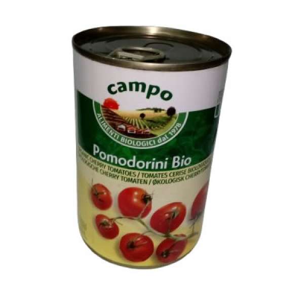Tomate Cherry Bio Lata 400 gr