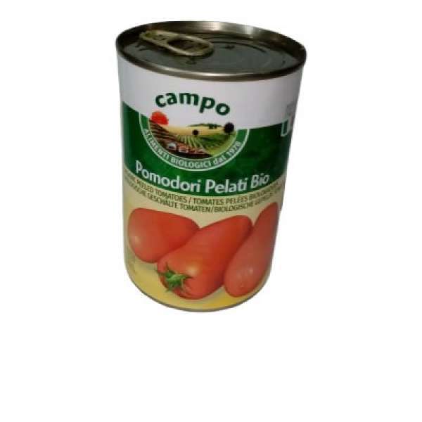 Tomate Pelado Bio, Lata 400 gr