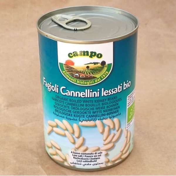 Feijão Branco Bio, lata 400 g