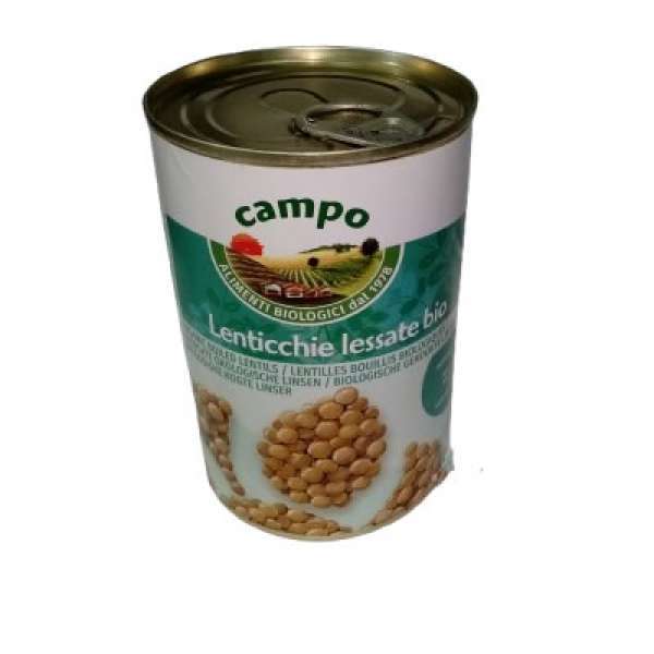 Lentilhas Bio, Lata 400 gr